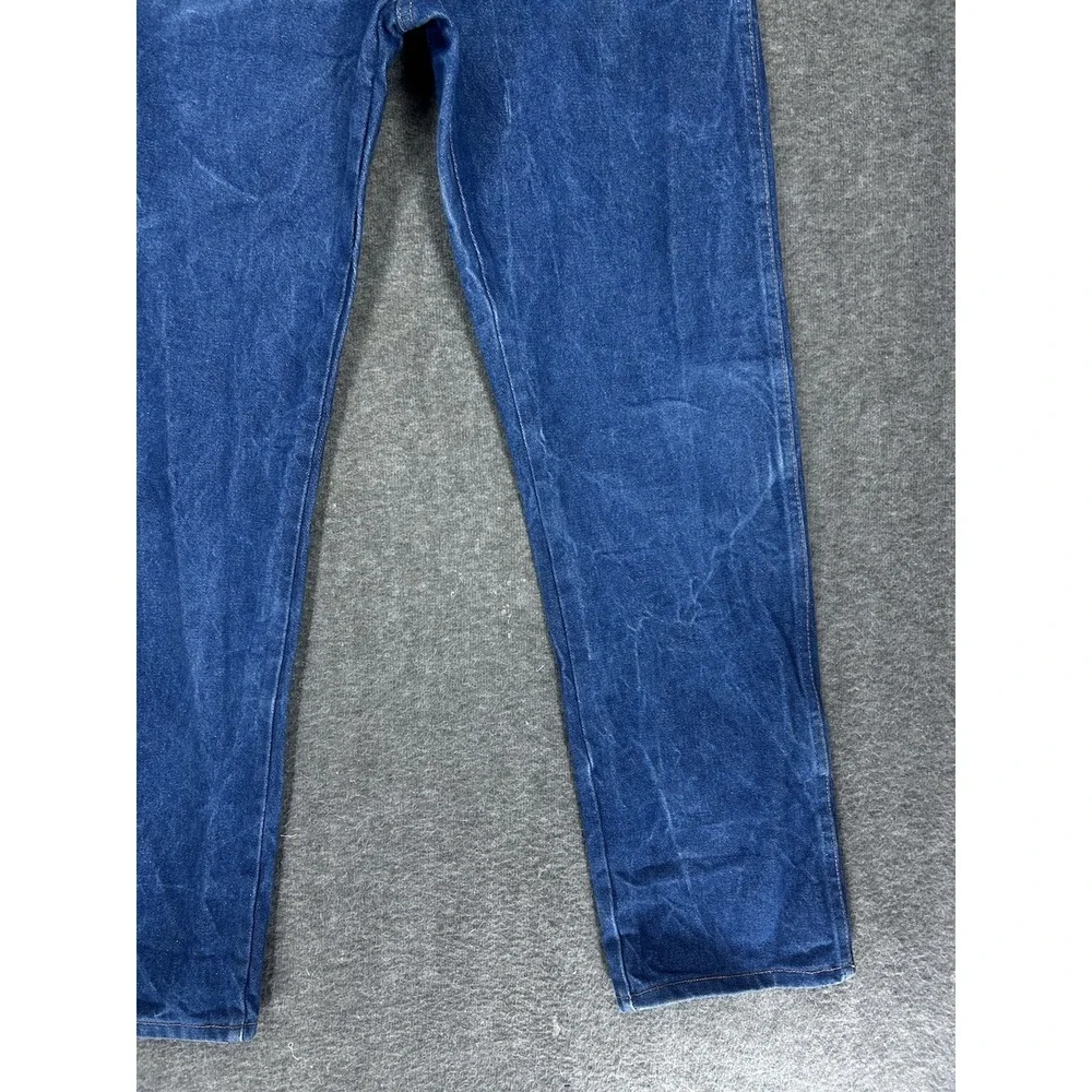 Vintage Wrangler Jeans Mens 34x32‎ Blue 13MWZ Denim Faded Marbling Western Rodeo